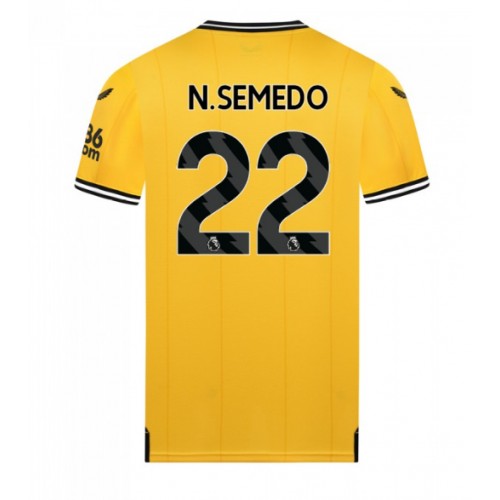 Wolves Nelson Semedo #22 Domaci Dres 2023-24 Kratak Rukav